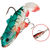 Виброхвост оснащенный Mikado Crystal Fish WXH-63 (6 см) 89  (упаковка - 2 шт)