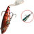 Виброхвост оснащенный Mikado Crystal Fish WXH-66 (14 см) 8 (упаковка - 2 шт)