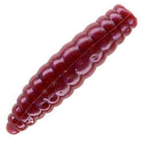 Личинка крупная силиконовая Mikado Trout Campione (2.6см) Rainworm (упаковка - 8шт)