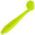 Виброхвост Mottomo Booster 9.5см Chartreuse Silk Glow (упаковка - 4шт)