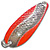 Блесна Mukai Iwana Special Color (2,5 г) 10 Silver Plated S Neon Red