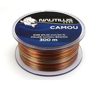 Леска Nautilus Camou Brown 300м 0.25мм (коричневая)