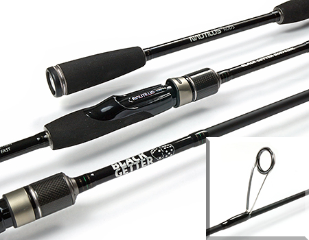 Спиннинг Nautilus Black Getter BGS702L 213см 3-14гр