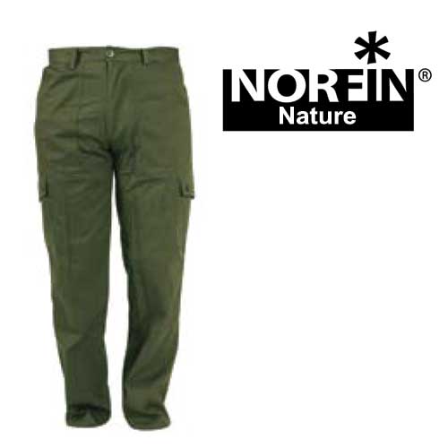Штаны Norfin Nature Camo XXXL Green (XXXL)
