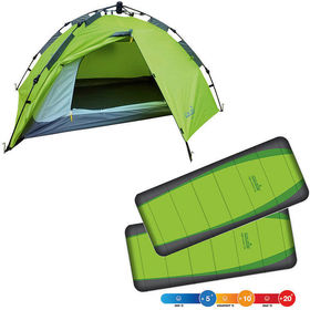 Комплект Norfin: палатка-автомат 2-х мест. Zope 2 NF+2 спальных мешка-одеяла