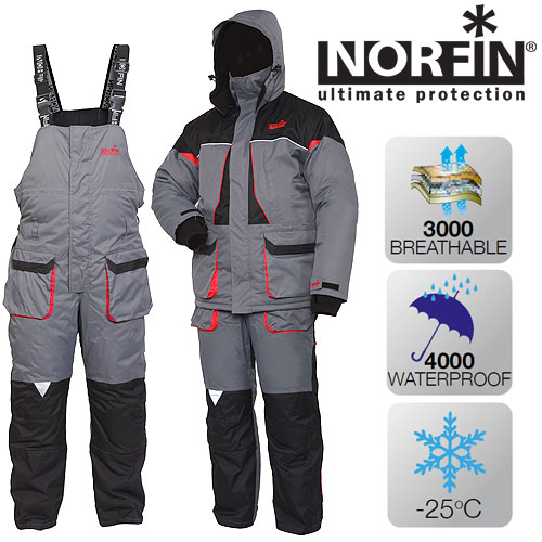 Костюм рыболовный зимний NORFIN Arctic Red New 422106-XXXL