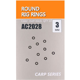 Кольцо Orange Round Rig Rings №3 MBL (упаковка - 10шт)