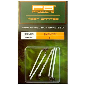 Крепление PB Products Ring Swivel Bait Spike 360 (упаковка - 5шт