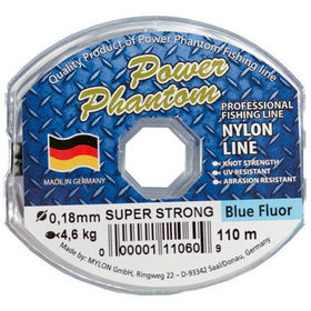 Леска Power Phantom Super Strong 110м 0.12мм (светло-голубая)
