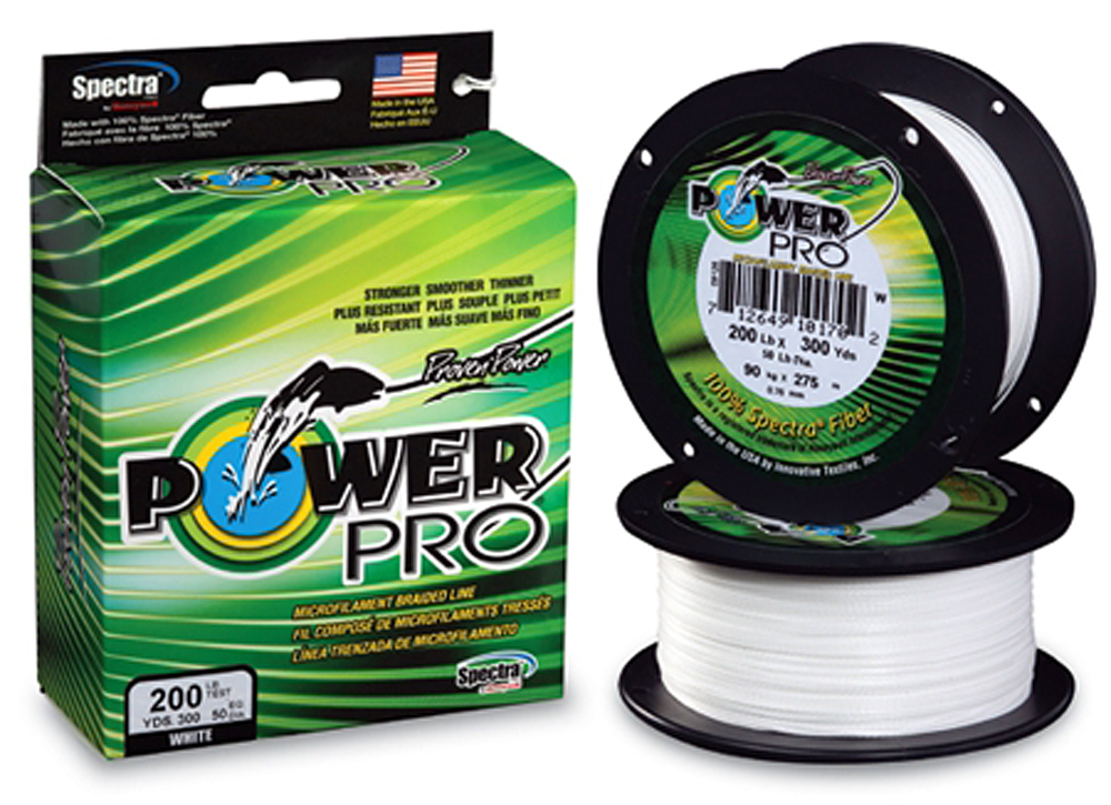 Леска плетеная Power Pro 275м 0,10мм белая