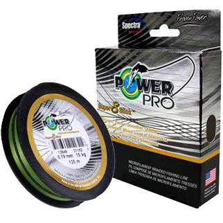 Леска плетеная Power Pro Super 8 Slick 0,15мм болотный