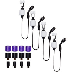 Набор сигнализаторов Prologic K1 Limited Edition Mini Hanger 1 Rod White Purple + 1 Blue