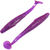 Силиконовая приманка Reins Rockvibe Shiner 4 (10.1 см) L02-Purple Chameleon/Silver FLK