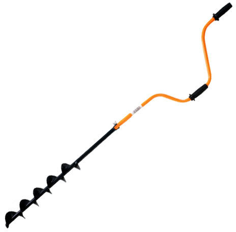 Ледобур Onega ЛР-150 двуручный (ручка оранжевая)