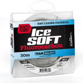 Леска Team Salmo Ice Soft Fluorocarbon 30м 0.28мм (прозрачная)