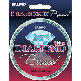Плетеный шнур Salmo Diamond braid 100m – 0,17 (G)