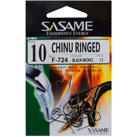 Крючок Sasame Chinu Ringed NS №10