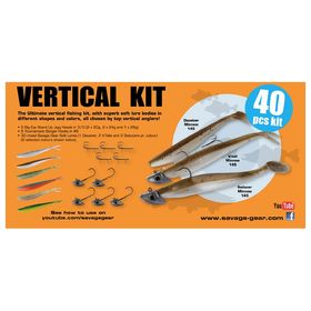 Набор оснастки Savage Gear Vertical Pro Pack kit 40pcs