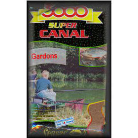 Прикормка SENSAS 3000 Super Canal Gardons 1кг