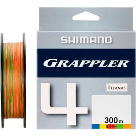 Леска Shimano Grappler 4 PE 200м 0.8 0.148мм (10M*5Col)