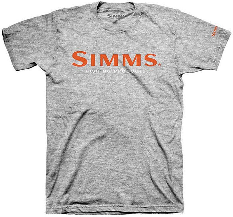 Футболка Simms Logo T-Shirt (Grey Heather) р.S