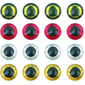 Глазки Stinger Fly 3D Eyes 3mm 48шт. Green