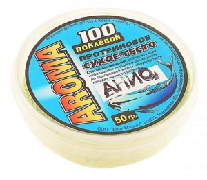 Тесто сухое, протеиновое 100 Поклёвок AROMA Анис 50 гр.