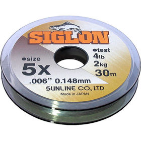 Леска Sunline Siglon Tippet 30м 0.082мм (Clear)