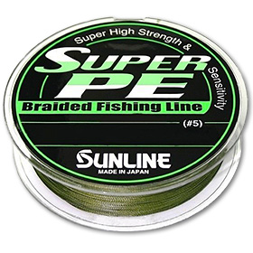 Плетеная леска Sunline Super PE Dark green