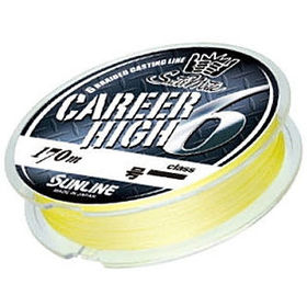Шнур плетеный Sunline Career High 6 HG 170м 0.148мм (Yellow)