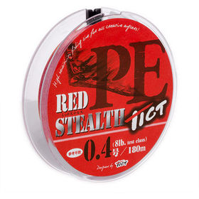 Шнур Red Stealth 180M 0.4(8Lb) Tict