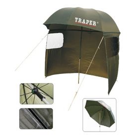 Зонт рыболовный 250см с задней стенкой ТРАПЕР
