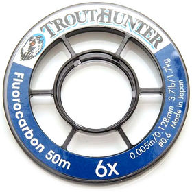 Поводковый материал TroutHunter Fluorocarbon Tippet 6X 50м 0.128мм