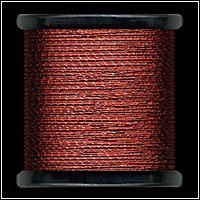 Люрекс овальн.микро UNI Micro-Tinsel 12yds.Red