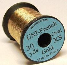 Люрекс овальн.UNI French, Oval Small Gold