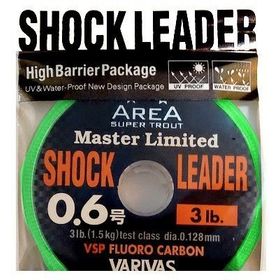 Флюорокарбон Varivas MASTER LIMITED SHOCK LEADER VSP FLUORO #0.6-30м