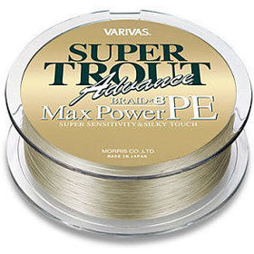 Леска плетёная Varivas Super Trout Advance Max Power PE New 150м 0.165мм (золотая)