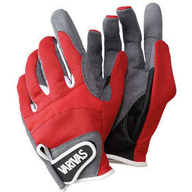 Перчатки для джиггинга Varivas Glove VAG-10 Red р.L