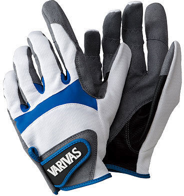 Перчатки для джиггинга Varivas Glove VAG-10 White р.M