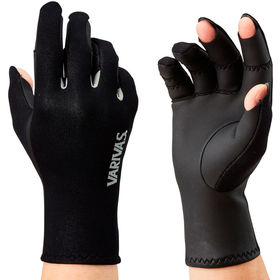 Перчатки Varivas Chloroprene Glove 3 VAG-19 (black gray) р.L