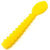Силиконовая приманка Viking Лист (3.8см) желтый (упаковка - 8шт)