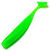 Силиконовая приманка Viking Малек (5см) зеленый Fluo (упаковка - 10шт)