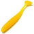 Силиконовая приманка Viking Малек (5см) желтый (упаковка - 10шт)