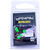 Мормышка безнасадочная Яман Муравей с ушком матовый шоколад (0.45г) ядреный кубик зеленый (5шт)
