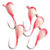 Мормышка вольфрамовая Яман Капля с ушком №4 (1г) фосфор с красной шапкой (упаковка - 5шт)