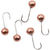Мормышка вольфрамовая Яман Шар с отверстием №6 (1.9г) медь (5шт)