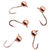 Мормышка вольфрамовая Яман Шар с ушком №6 (2.2г) медь (5шт)