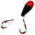 Приманка Балда Яман Булава-1 с плавающими крючками (12г) черный/красный