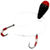 Приманка Балда Яман Булава-3 с плавающими крючками (8г) черный/красный