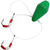 Приманка Балда Яман Булава-4 с плавающими крючками (9г) флуоресцентный зеленый
